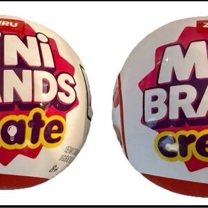 ZURU Mini Brands Krispy Kreme Create (Retired) Mystery Capsules set of 2
